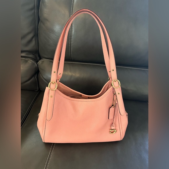 Coach Pink Leather Authenic - Picture 1 of 4